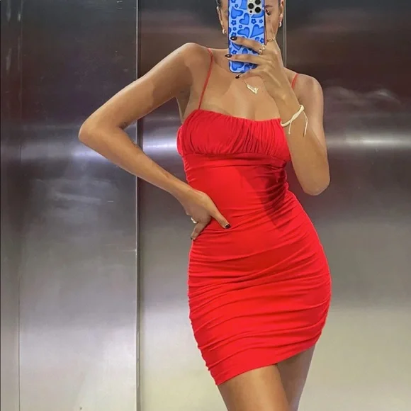 strapless open back dress Princess Polly Penney Mini Dress – Continuiti